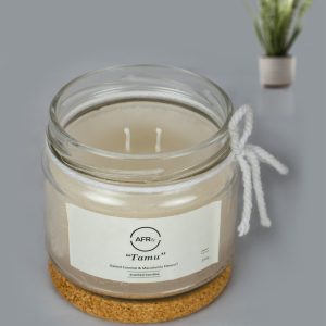 Tamu - Salted Caramel & Macadamia 2-Wick Scented Candle (330g)