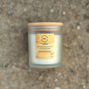 Tamu – Salted Caramel & Macadamia 2-Wick Scented Candle (300g)