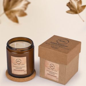 Toffee Caffé Latte 2-Wick Scented Candle (250g)