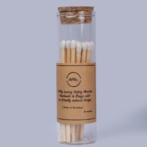AFRily Luxury Eco-Friendly Long Safety Matches (28 Matches)