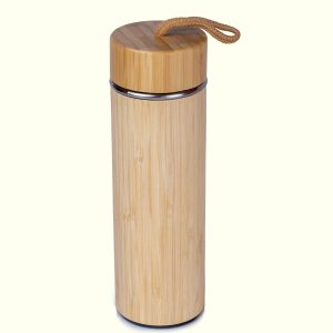 Wooden Bamboo Thermos Flask (500ml)
