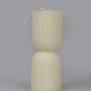 Nordic Style Soy Scented Candles - Hour Glass Shape 12CM