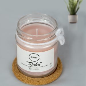 Raha – Sweet Cinnamon & Baked Banana Cake 2-Wick Scented Candle (212g)